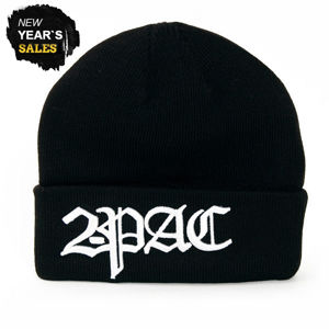 2-Pac Logo Winter Cap Black