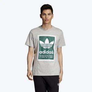 Panské triko Adidas Filled Label Tee Grey