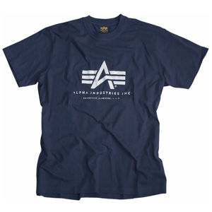 Pánské tričko Alpha Industries Basic T-Shirt Navy