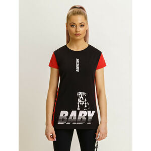 Babystaff Uraya T-Shirt - schwarz/rot