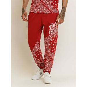 Blood In Blood Out Bandana Sweatpants - rot