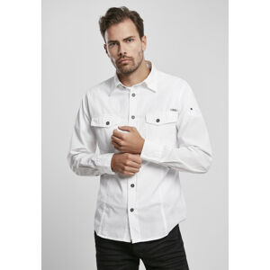 Brandit Slim Worker Shirt white
