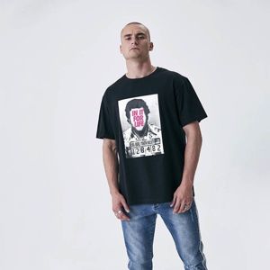 Cayler & Sons BLACK LABEL For Life Semi Box Tee black / pink