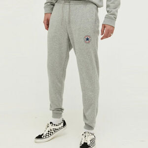 Tepláky Converse Go-To All Star Patch Grey Sweatpants