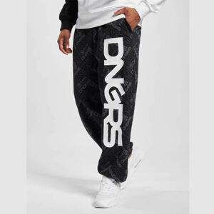 Tepláky Dangerous DNGRS Brick Oversized Sweatpants Black