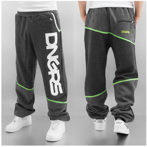 Dangerous DNGRS Pant / Sweat Pant Crosshair in grey