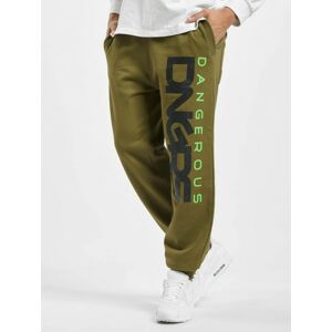 Dangerous DNGRS / Sweat Pant Classic in khaki