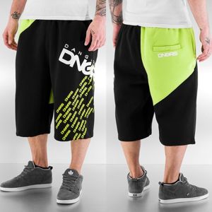 Dangerous DNGRS Swig Sweat Shorts Black/Lime Green