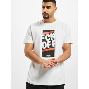 Dangerous DNGRS / T-Shirt Fck Off in white