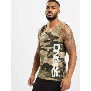 Dangerous DNGRS / Tank Tops Classic in camouflage