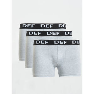DEF / Boxer Short Cost 3er Pack in grey