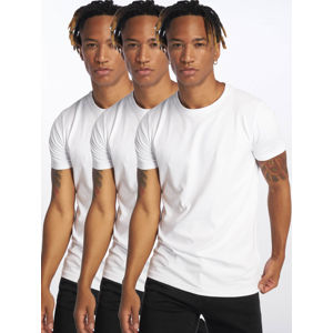 DEF / T-Shirt Weary 3er Pack in white