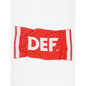 DEF / Towel Logo in red