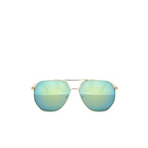 Jeepers Peepers Aviator Style In Green Revo Sunglasses