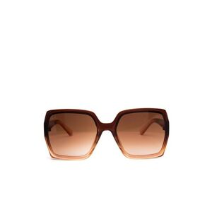 Jeepers Peepers Large Square Style In Brown Sunglasses