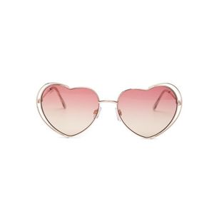 Jeepers Peepers Sunglasses Gold Heart Shape (JP18326)