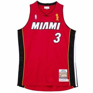 Jersey Mitchell & Ness Miami Heat #3 Dywane Wade Alternate Finals Jersey scarlet