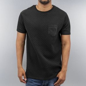 Just Rhyse Quilted T-Shirt Black