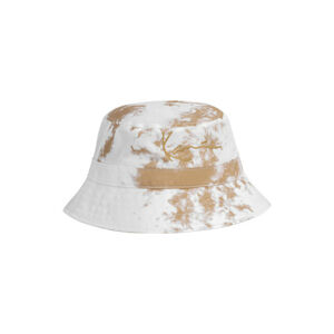 Karl Kani KK Signature Tiedye Bucket Hat sand/white