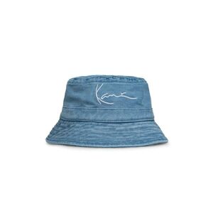 Karl Kani KK Small Signature Denim Bucket Hat blue