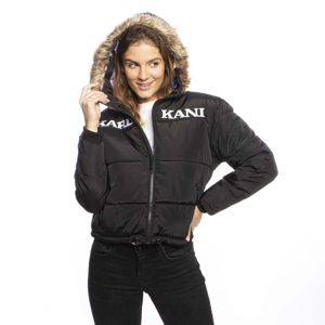 Karl Kani Retro Hooded Puffer Jacket black