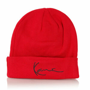 Zimní čepice Karl Kani Signature Beanie Red