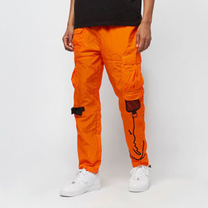 Cargo nohavice Karl Kani Signature Crincle Nylon Cargo Pants orange