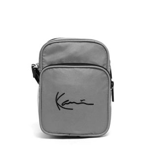 Karl Kani Signature Tape Reflective Messanger Bag silver