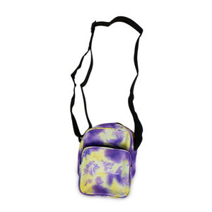 Karl Kani Signature Tie Dye Messanger Bag lilac/yellow