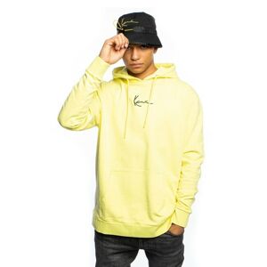 Karl Kani Sweatshirt Small Signature Washed Hoodie light yellow