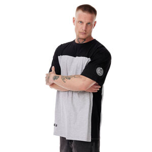 Mass Denim Berg T-shirt black/heather grey