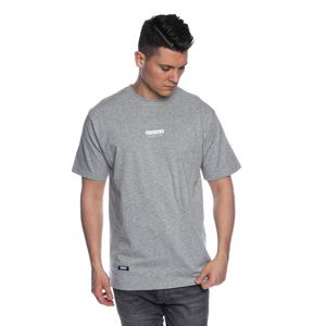 Mass Denim Classics Small Logo T-shirt light heather grey
