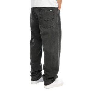 Mass Denim Jeans Slang Baggy Fit black washed