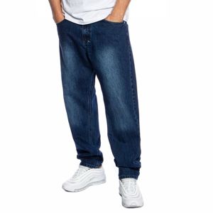 Mass Denim Jeans Slang Baggy Fit dark blue