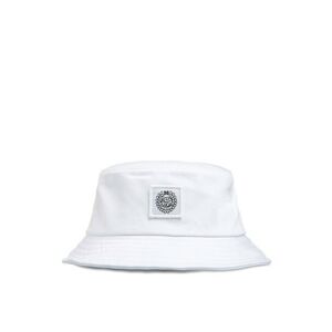 Mass Denim Patch Bucket Hat white