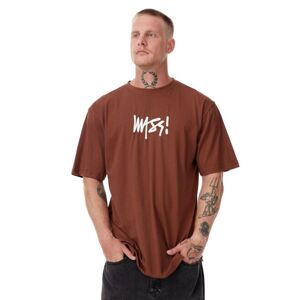 Mass Denim Signature 3D T-shirt brown
