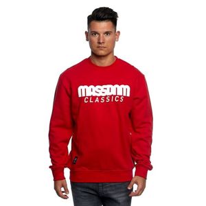 Mass Denim Sweatshirt Crewneck Classics red