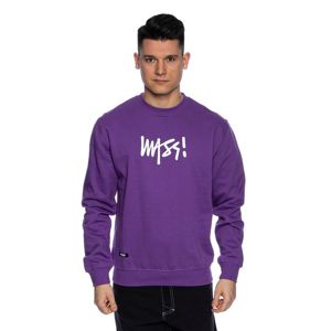 Mass Denim Sweatshirt Crewneck Signature Medium Logo purple