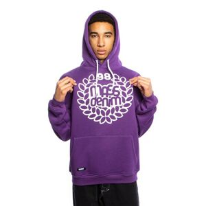 Mass Denim Sweatshirt Hoody Base purple
