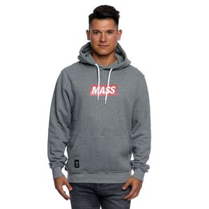 Mass Denim Sweatshirt Hoody Big Box Medium Logo light heather grey