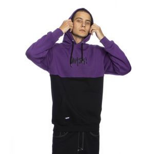 Mass Denim Sweatshirt Result Hoody purple/black