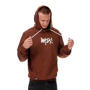 Mass Denim Sweatshirt Signature 3D Hoody brown