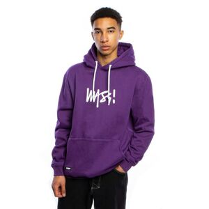 Mass Denim Sweatshirt Signature Small Logo Hoody purple
