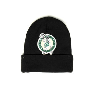 Mitchell & Ness Boston Celtics Beanie Chenille Logo Cuff Knit black