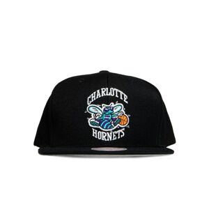 Mitchell & Ness cap snapback Charlotte Hornets black Wool Solid Snapback