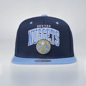 Mitchell & Ness cap snapback Denver Nuggets navy / blue TEAM ARCH EU1129
