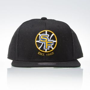Mitchell & Ness cap snapback Golden State Warriors black WOOL SOLID NT78Z