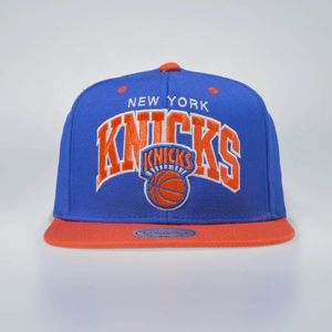Mitchell & Ness cap snapback New York Knicks royal / orange TEAM ARCH EU1129