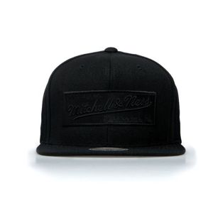 Mitchell & Ness cap snapback Own Brand black/black Box Logo Snapback