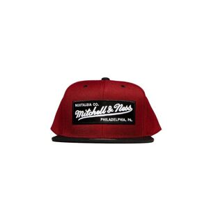 Mitchell & Ness cap snapback Own Brand burgundy/black Box Logo Snapback